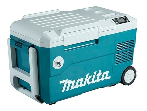 Calentador Makita DCW180z c/Bat, 18 V, 3.0 Ah, 20 L, color turquesa