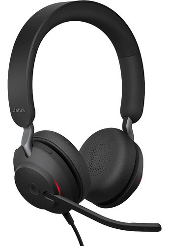 Headset Jabra Evolve2 40 Usb-a Stereo Uc - Preto