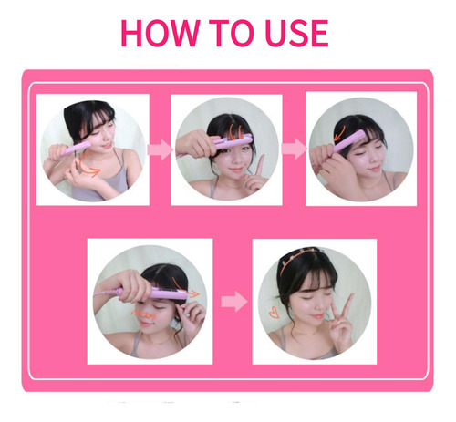 Mini Rizador, 2 En 1 Alisador De Cabello, Plancha De
