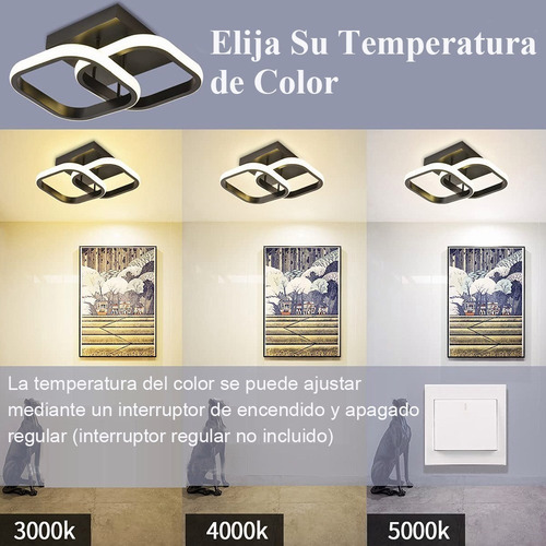 . Lámpara De Techo Lampara Foco Decorativas Led Para Baño