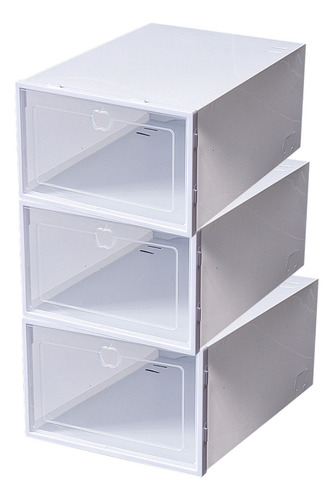 Cajón Plegable Para Zapatos, Transparente, Engrosado, Tipo C