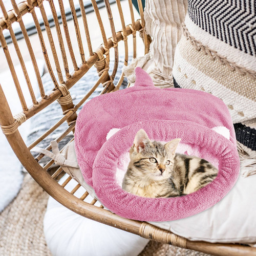 Cama Do Animal De Estimação Gatos Saco De Dormir Quente Acon