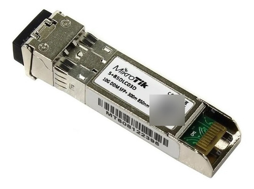 Modulo De Fibra Mm Mikrotik Sfp 10g 10gigabit 850nm Lc