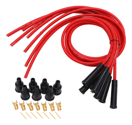 Juego De Cables De Encendido Para Accesorios De Coche, 8 Mm,