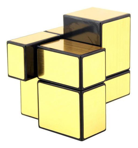 2x2x2x2 Espejo Dorado Cubo Mágico Velocidad Suave Cubo