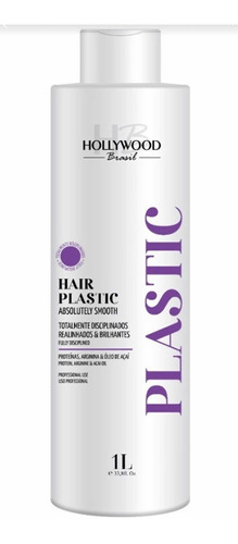 Hollywood Brasil Hair Plastic 1 L + Brinde