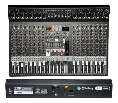 Mixer Mesa De Som Waldman Pa-1642 Profissional C/efeitos Usb