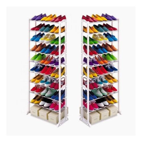 Oferta¡ Organizador De Zapatos Apilable 30 Zapatos