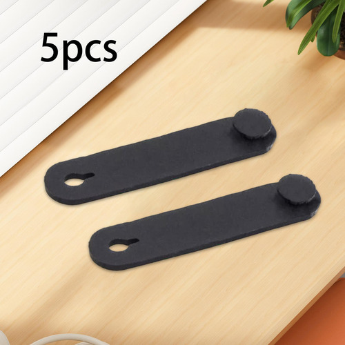 2 X 5 Piezas Correas De Cable De Silicona Bridas Para
