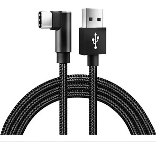 Cable Celular Usb A Tipo C Type C Carga Rapida 90º Grados 3m