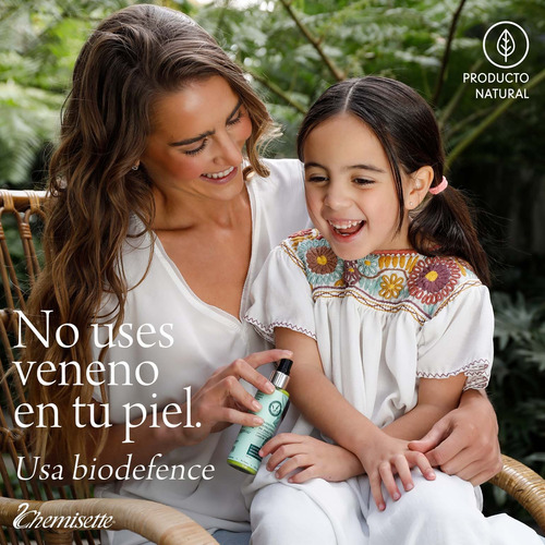 Duo Repelente Natural Biodefence Insectos Sin Deep 100ml C/u