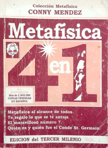 Metafísica 4 En 1 Conny Mendez Tercer Milenio Usado # 