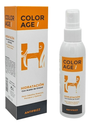  Colorage Hidratación Hidratación c/aceite girasol en botella de 75mL de 75g por 1 unidad