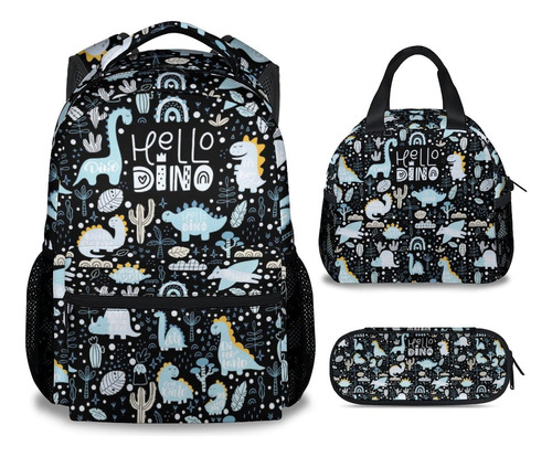 Nicefornice Mochila De Dinosaurio Para Niños Con Lonchera .