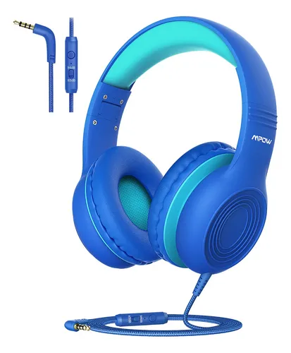 Audifonos Audiculares Para Ni os Micro Integrado Mpow Azul C