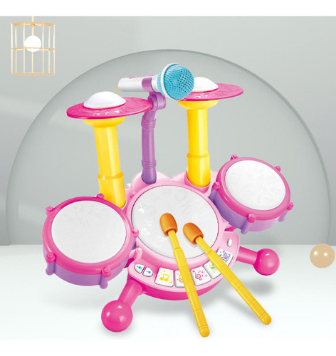 A Juguete Para Bebé Dynamic Jazz Drum Educación Temprana