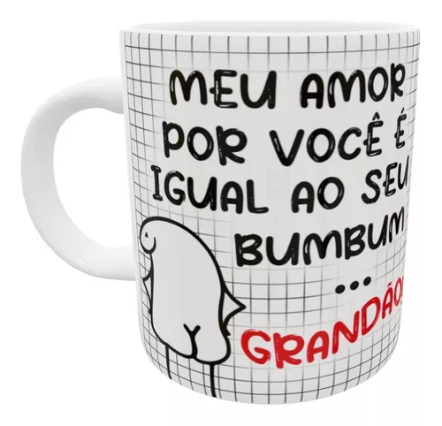 Caneca Flork Meme Dia Dos Namorados Amor Igual Boletos