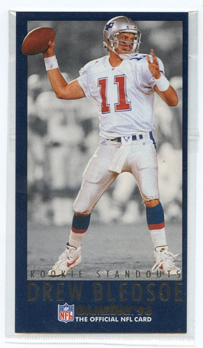 1993 Gameday Rookie Standouts #1 Drew Bledsoe Patriotas