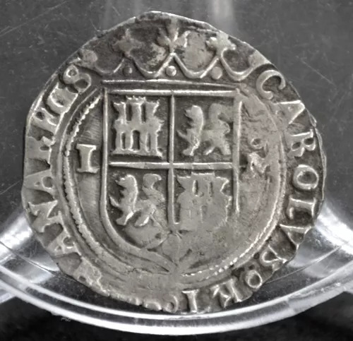 1 Un Real De Plata Carlos Y Juana (1548 - 1556)
