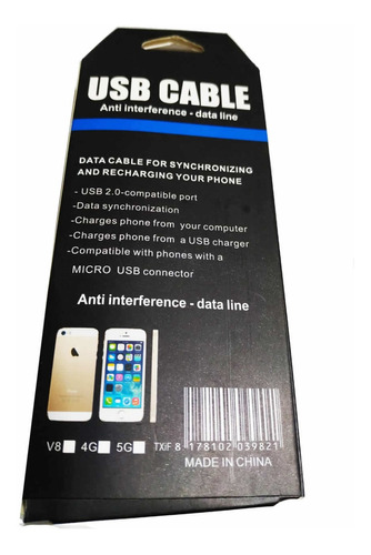 Carga /& sync Móvil Micro USB /& Apple iPhone 4//4S