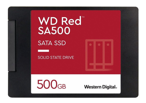 Disco sólido SSD interno Western Digital WD Red SA500 WDS500G1R0A 500GB