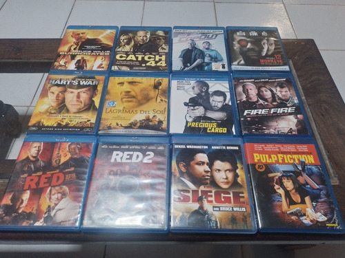 Peliculas Blu Ray Bruce Willis, 12 Monos, Red, Pulp Fiction 