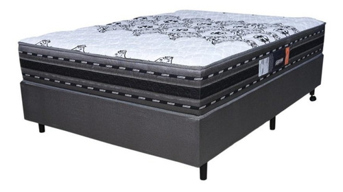 Imagen 1 de 6 de Sommier Somier 2 Plazas Espuma Alta Densidad Excelsior 1.40