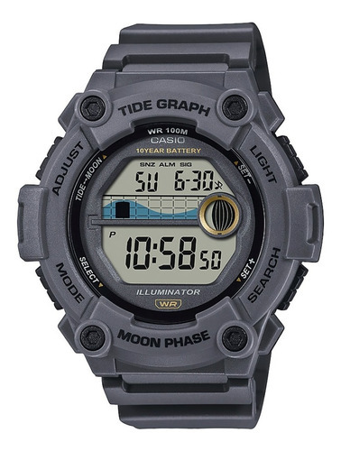 Reloj Casio Modelo Ws-1300 Gris