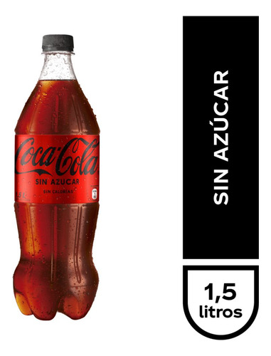 Bebida Coca Cola Sin Azúcar 1500cc