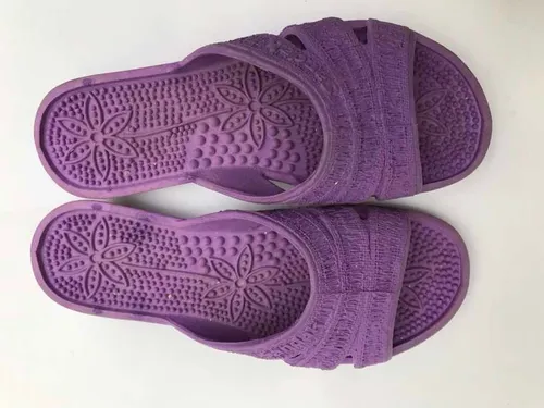 Chanclas moradas store