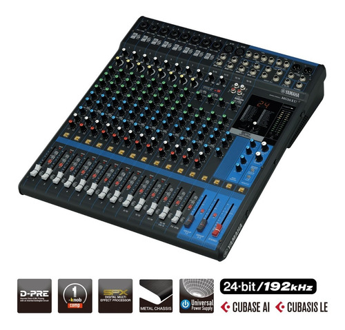Imagen 2 de 4 de Mezcladora Análoga Yamaha Mg16xu Con Efectos Consola