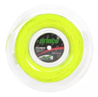 Corda Prince Synthetic Gut Duraflex 16l 1.30mm Verde Limão