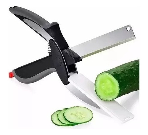 Tijeras 2 En 1 Para Cocina Cuchillo Y Tabla Para Cortar 