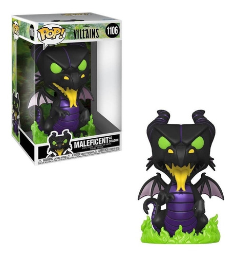 Imagen 1 de 1 de Funko Pop! Villains - Maleficent As Dragon 1106 /10 Pulgadas
