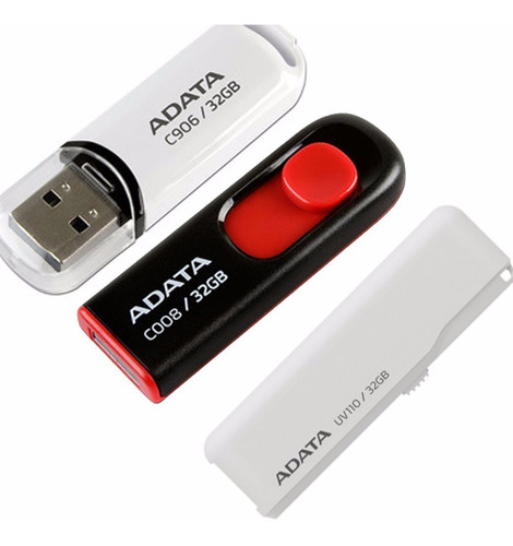 Memoria Usb 32gb Adata Modelos Varios C906 Uv110 C008