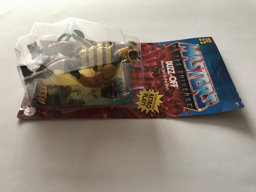 Buzzoff Motu Origins Retro Play Mattel Wave 7 Carton Unpunch (Usado)