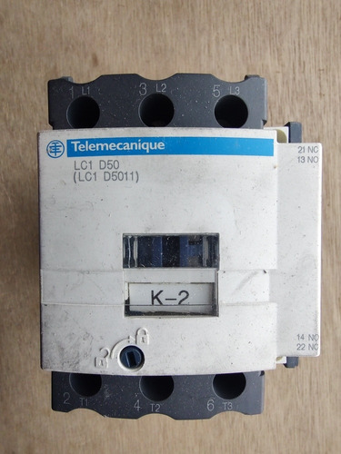 Contactor Telemecanique Lc1 D5011 Bobina 120v