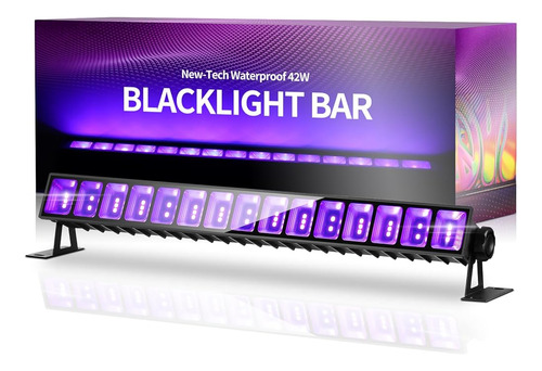 ~? Thecham 42w Led Black Light Bar, Ip66 Waterproof Blacklig