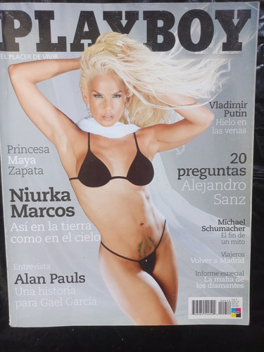 Revista Playboy Niurka Marcos Febrero 2007