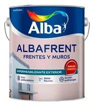 Comprar Albafrent Frentes Y Muros Blanco 10 Lts  Pintureria Miguel