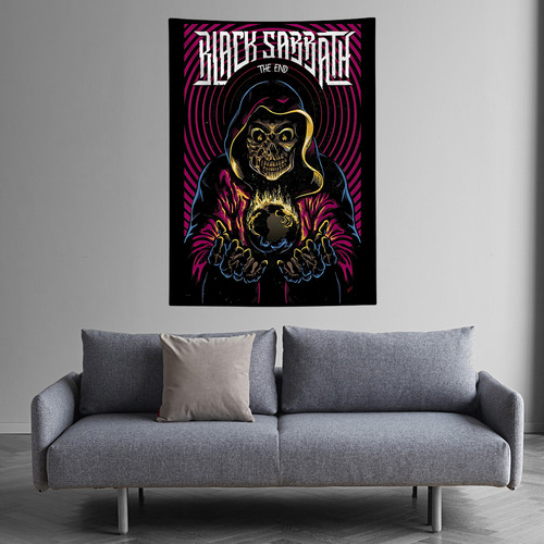 Stompy Bandeira Decorativa Black Sabbath The End Rock