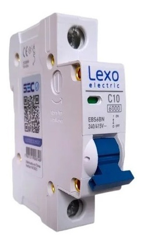 Automático Lexo 1x25ampere Certificado Pack 5 Unid