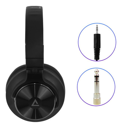 Fone De Ouvido Estúdio Com Fio Plug P2 P10 Dj Pronta Entrega