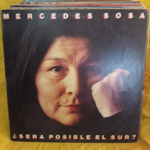 Vinilo Mercedes Sosa Sera Posible El Sur + Insert F3