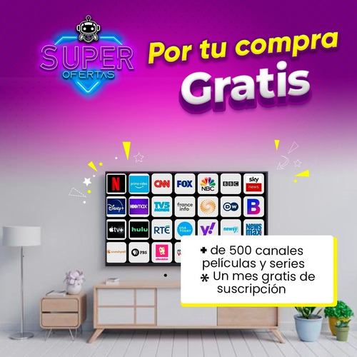 Imagen 2 de 8 de Tcl Smart Tv 32 + Android + S7000 Año 2022 + R E G A L O !!