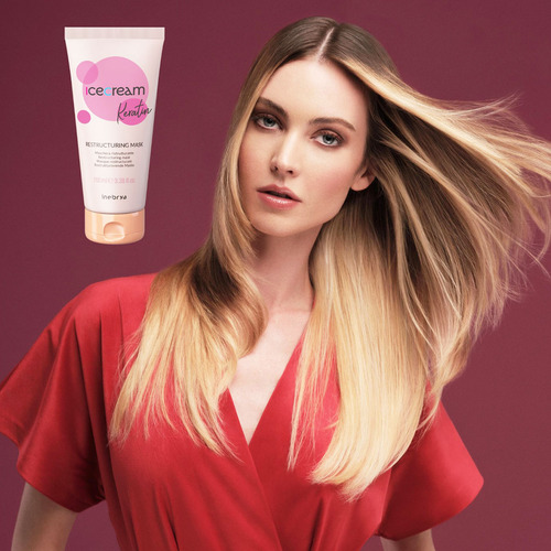 Inebrya Keratin Velvet Cream 100ml Tratamiento Capilar