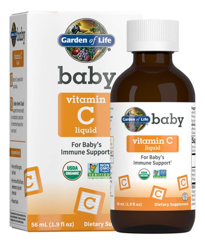 Garden Of Life Gotas De Vitamina C Para Bebes Y Ninos Pequen