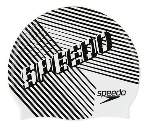 Gorra Natación Speedo Junior Slogan Niños Silicona