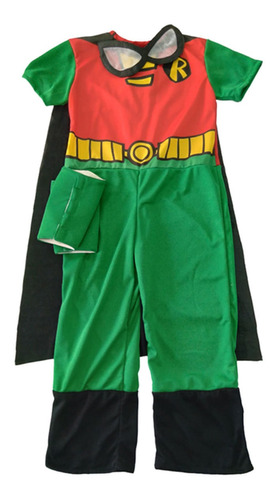Disfraz Infantil Teen Titans Robin New Toys