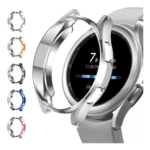 Imagen 1 de 8 de Protector Para Samsung Watch 5, Cubre Pantalla Y Bordes.   